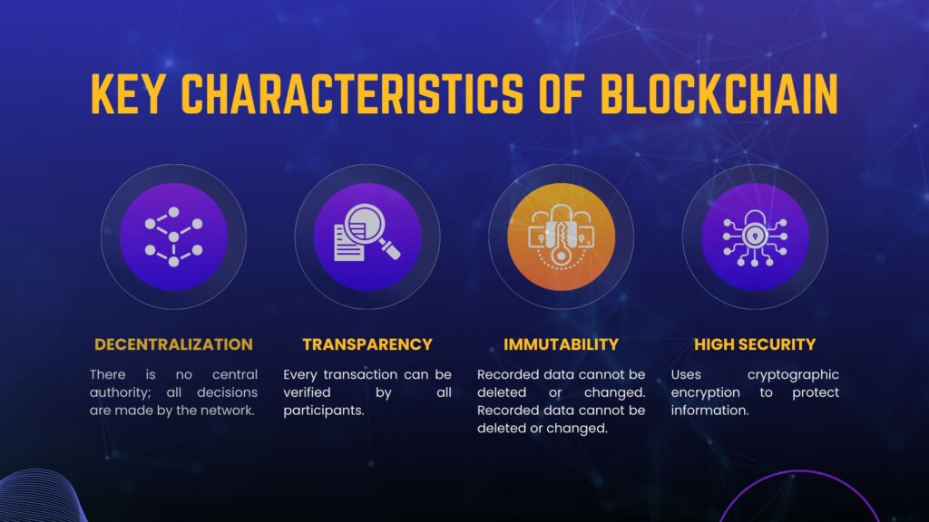 Key Characteristics of Blockchain