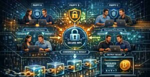 How Secure Multi Party Computation in Blockchain Works